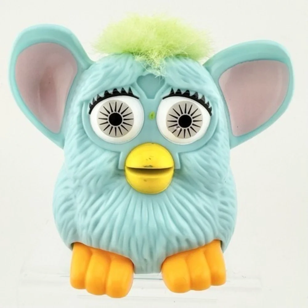 Vintage 1998 FURBY McDonalds Toys Happy Meal Tiger Collectible Toy